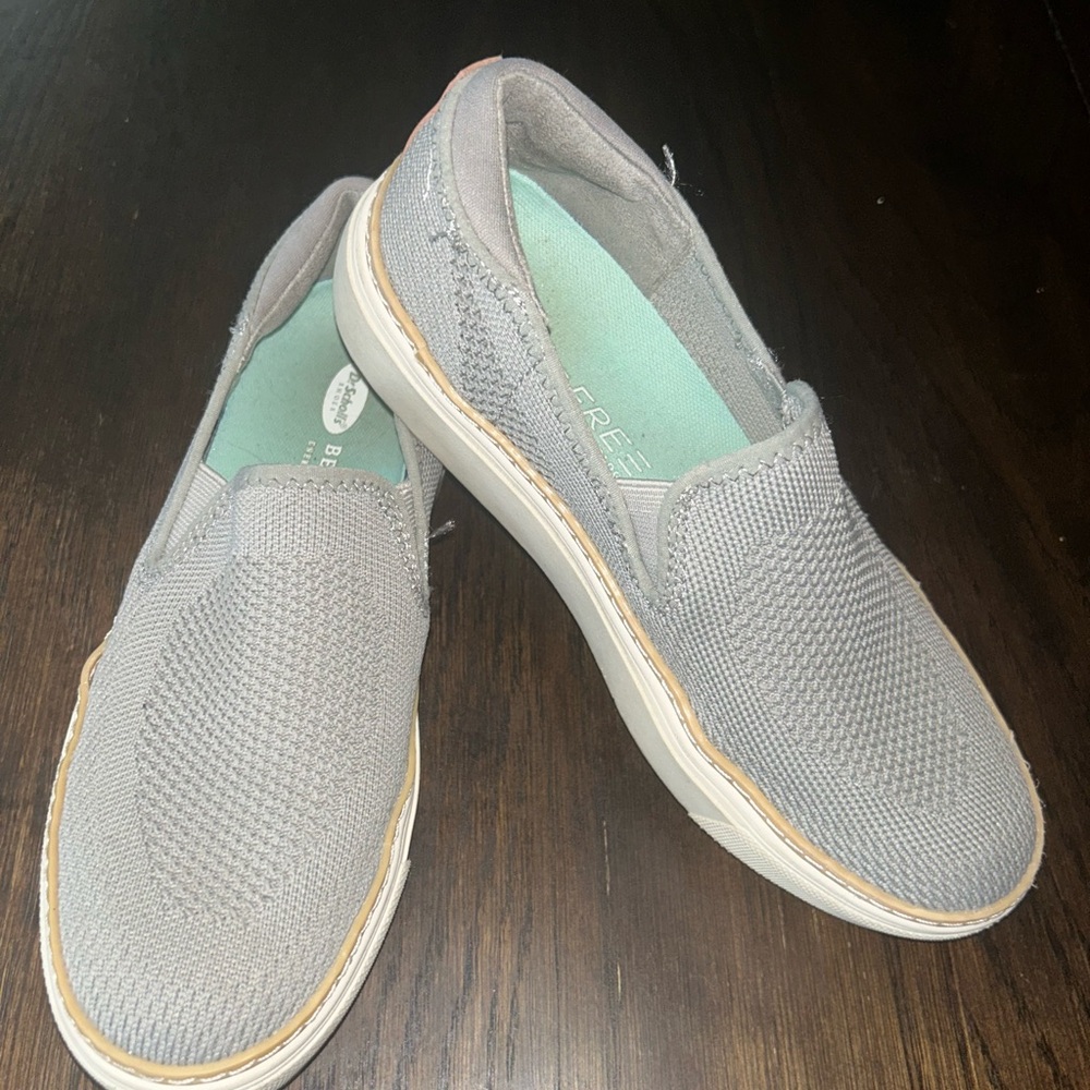 Dr. Scholl's Light Gray Slip-On Sneakers - Picture 2 of 13